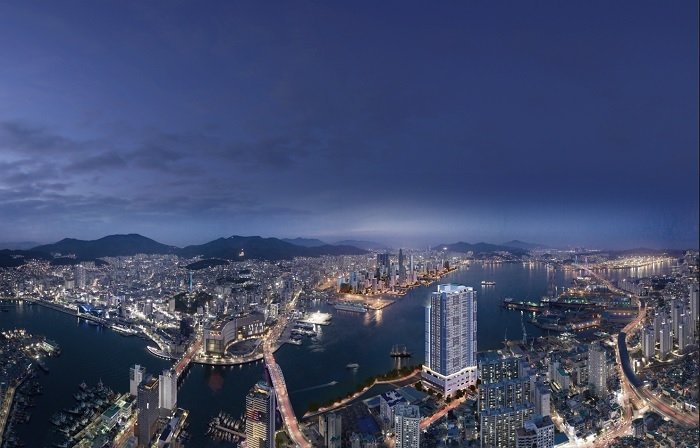 부산항 퀸즈W 오션프런트